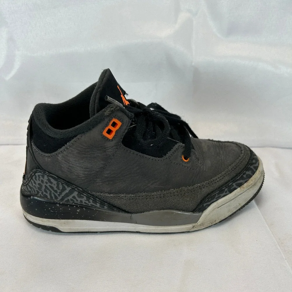 Jordan Air Jordan 3 Retro Fear Night Stadium Total Orange DM0966-080 Kids 1Y